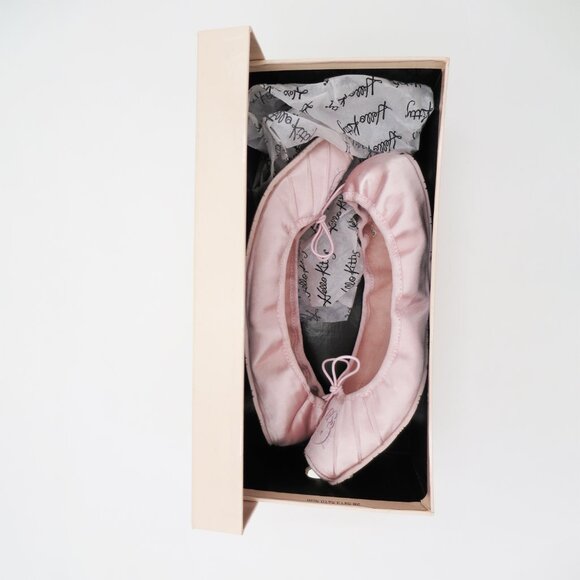 RARE NIB Hello Kitty Bernice Pink Satin Ballet Pointe Style Flat Size 9 - Picture 11 of 15